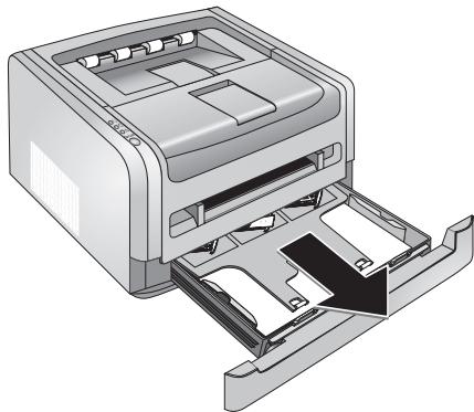 SAGEM LP5525DN - Remédier au bourragePapier dans La cassetteà Papier/L'introductionde Papier - 1
