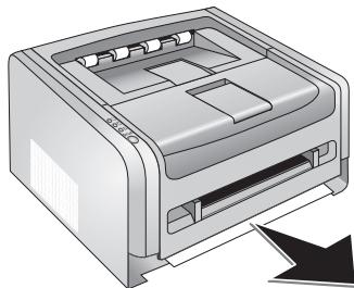 SAGEM LP5525DN - Remédier au bourragePapier dans La cassetteà Papier/L'introductionde Papier - 2