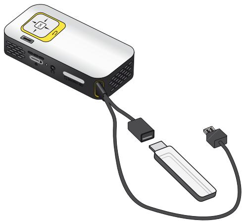 SAGEM PICOPIX PPX2230 - Connector le support d'enregistrement USB - 1