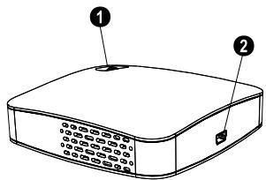 SAGEM PPX 1020 - Lato superiore dell'apparecchio - 1