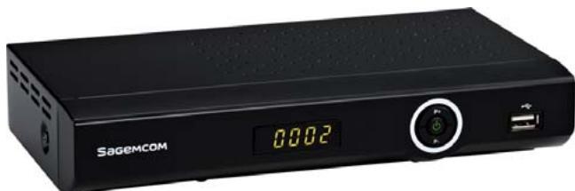 SAGEM COM TWIN 650 - Récepteur de télévision Numérique Terrestre Double tuner - 1