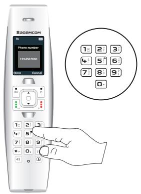 SAGEM SIXTY 2 - Making a call - 2