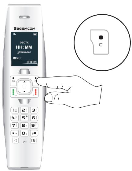 SAGEM SIXTY 2 - Calling another handset (intercom) - 2