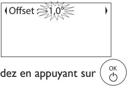 SAUTER BACHATA - Avant toute action, faites un appui sur une des touches afin d'éclairer l'écran. - 4