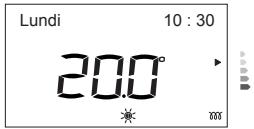 SAUTER BACHATA - COMMENT MODIFIER LA TEMPERATURE SOUHAITEE? - 3