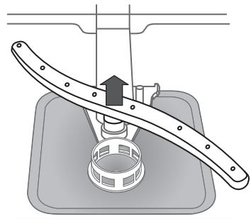 WHIRLPOOL WBC3C26X - NETTOYER LES BRAS D'ASPERSION - 2