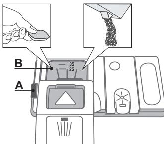 WHIRLPOOL WBC3C26X - REEMPLIR LE DISTRIBUTEUR DE DÉTERGENT - 1