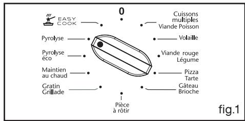 SAUTER SFP945V,  SFP945B,  SFP945XT - - NETTOYAGE PYROLYSE IMMEDIATE - 1