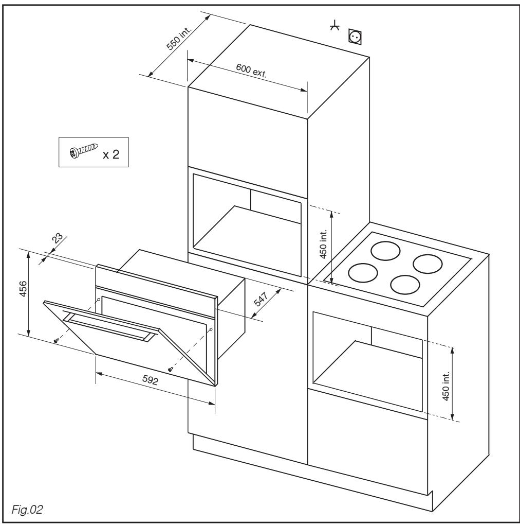 SAUTER SME675XF1 - L'ENCASTREMENT - 1