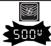 500v
