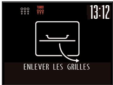 SAUTER SOP5762B,  SOP5762W,  SOP5762X - L'écran indique: - 2