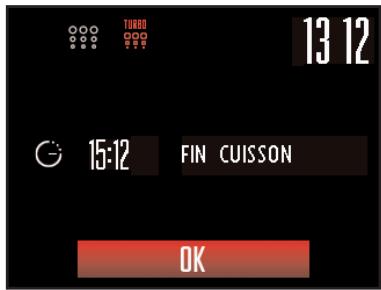 SAUTER SOP5762B,  SOP5762W,  SOP5762X - L'écran indique: - 1