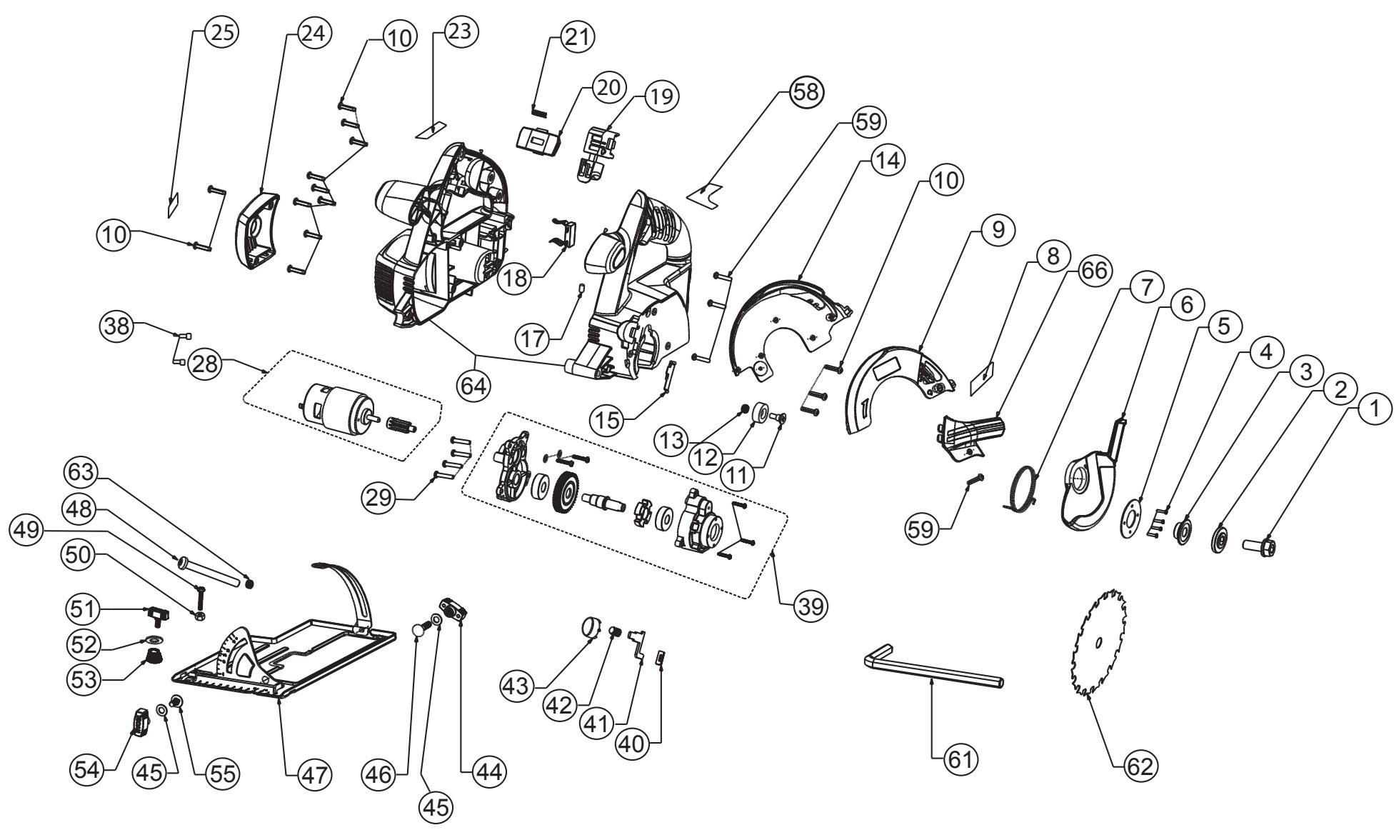 RYOBI LCS 180 - 1