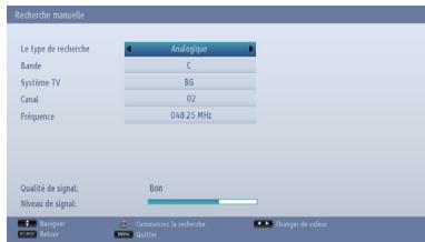 TOSHIBA 32W1334G - Recherche manuelle analogue - 1