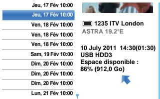 TOSHIBA 39L4333DF,  50L4333DF - Capacité du disque dur USB - 1
