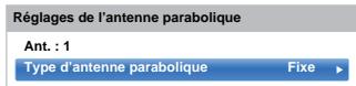 TOSHIBA 39L4333DF,  50L4333DF - Pour sélectionner le type d'antenne parabolique : - 1