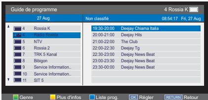 TOSHIBA 40L2434DG - EPG - 1