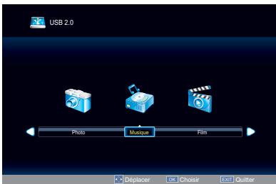 TOSHIBA 40L2434DG - Lecture des fichiers musicaux - 4