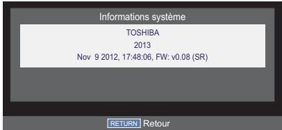 TOSHIBA 40L2434DG - Informations système - 1