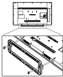 TOSHIBA 40L2434DG - Retrait du Support TV: - 1