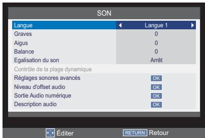 TOSHIBA 40L2434DG - Langue - 2