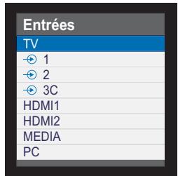 TOSHIBA 40L2434DG - Sélection de l'entrée - 1