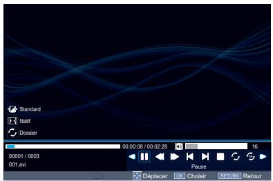 TOSHIBA 40L2434DG - Lire les fichiers video - 4