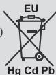 TOSHIBA 40L5441DG - Mise au rebut des batteries et / ou accumulateurs - 2