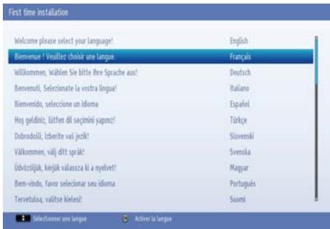 TOSHIBA 40L5441DG - Installation initiale - 1