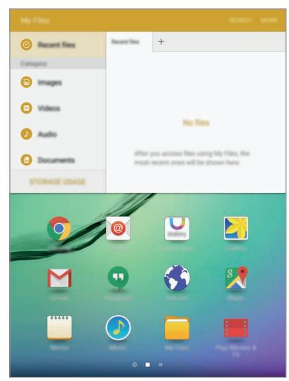 SAMSUNG GALAXY TAB S2 WI-FI  - Affichage partagé - 2