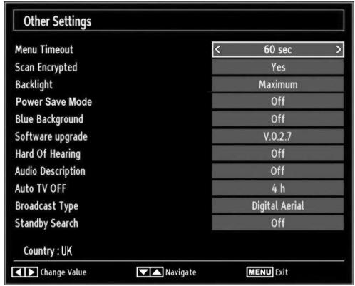 TOSHIBA CT 90326 - Configuration des autres réglages - généralités - 1