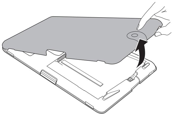 TOSHIBA EXCITE PRO AT10LE-A-108 - Retrait de la batterie - 2