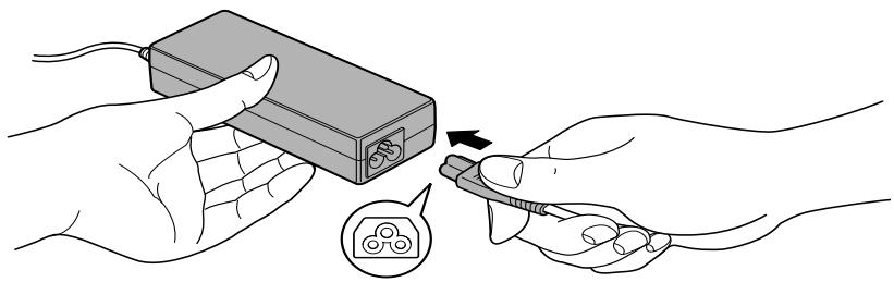 TOSHIBA EXCITE PURE AT10-A-104 - Connexion de l'adaptateur secteur - 2