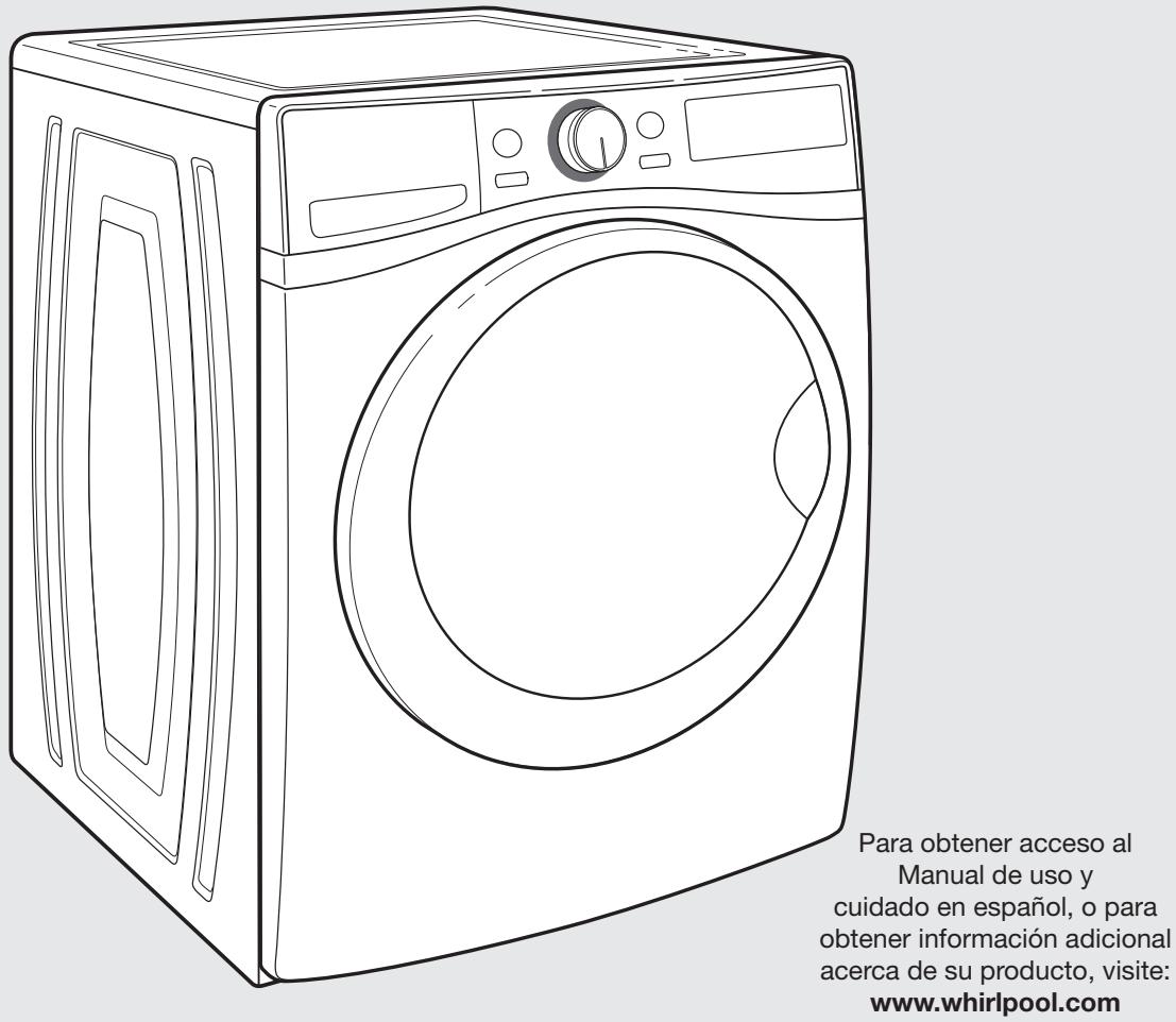 WHIRLPOOL WFW92HEFW - USE & CARE GUIDE - Guide d'utilisation et d'entretien - 1