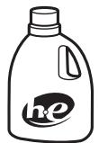 WHIRLPOOL WFW92HEFW - USE & CARE GUIDE - Adding HE detergent to dispenser - 2