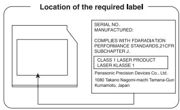 TOSHIBA P850-33M - Consignes de sécurité pour les disques optiques - 3