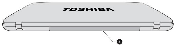 TOSHIBA P850-33M - Vue arrière - 1