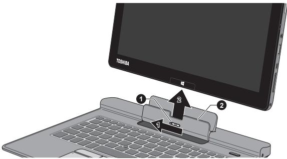 TOSHIBA PORTEGE Z10T-A-103 - Connexion de la station TOSHIBA Keyboard Dock - 4