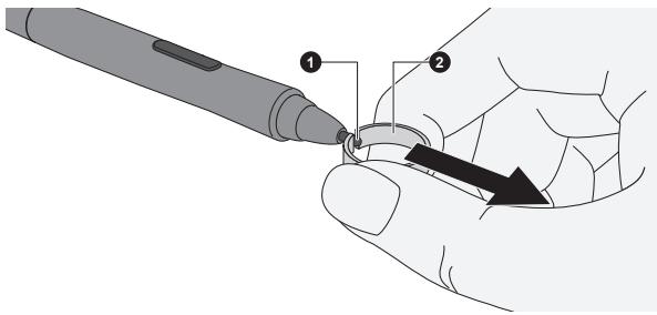 TOSHIBA PORTEGE Z10T-A-103 - Remplacement de la pointe du stylet - 1