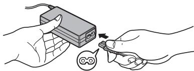 TOSHIBA PORTEGE Z10T-A-112 - Connexion de l'adaptateur secteur - 2