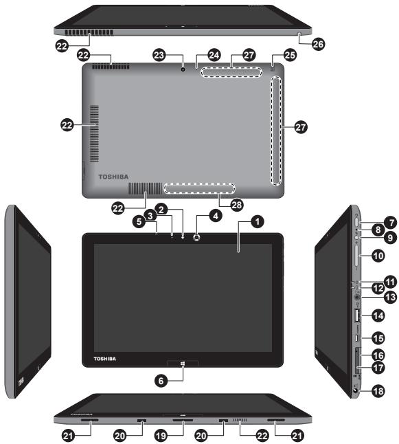 TOSHIBA PORTEGE Z10T-A-112 - Ordinateur - 1