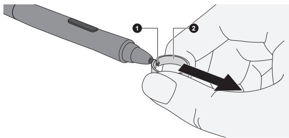TOSHIBA PORTEGE Z10T-A-119 - Remplacement de la pointe du stylet - 1