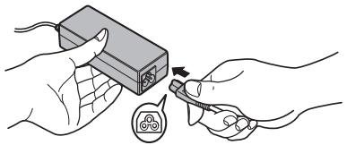 TOSHIBA PORTEGE Z10T-A-119 - Connexion de l'adaptateur secteur - 3
