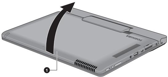 TOSHIBA PORTEGE Z10T-A-11C - Connexion de la station TOSHIBA Keyboard Dock - 2