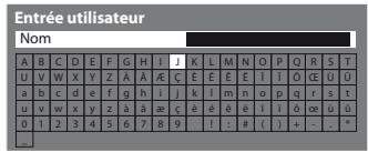 PANASONIC TX-L24C3E - Pendant que le curseur se trouve dans le champ des favoris pour éditer - 9