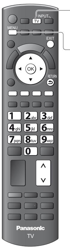 PANASONIC TX-L24C3E - Régler et opérer les chaînes (DVB) - 1
