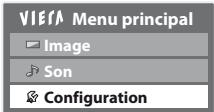 PANASONIC TX-L24E3E - Sélectionnez [Configuration] - 1
