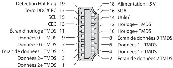 PANASONIC TX-L24E3E - Borne HDMI - 1