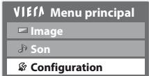 PANASONIC TX-L24E3E - Sélectionnez [Configuration] - 1