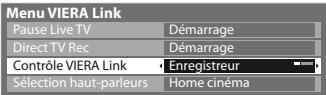PANASONIC TX-L24E3E - Sélectionnez [Contrôle VIERA Link] - 1